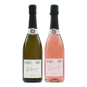 Vinum Italy Vino Spumante Dealcolizzato a scelta - 6 Bottiglie da 75 cl
